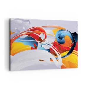 Obraz na plátně - Tanec živlů - 120x80 cm