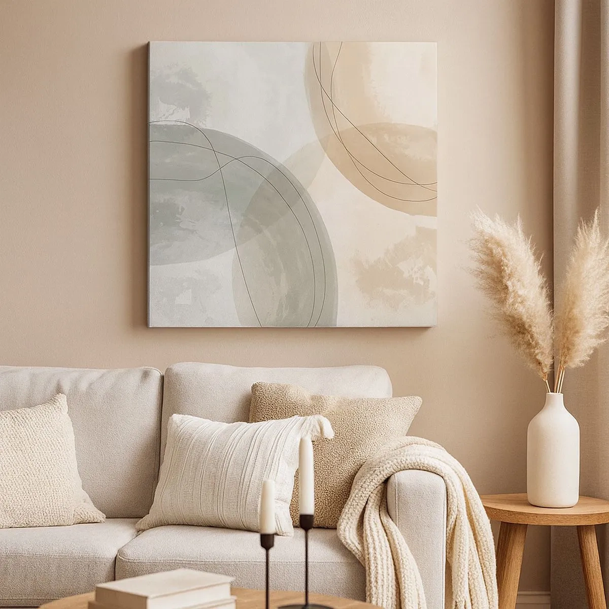 Obraz na plátně - Pronikání světů - 30x30 cm