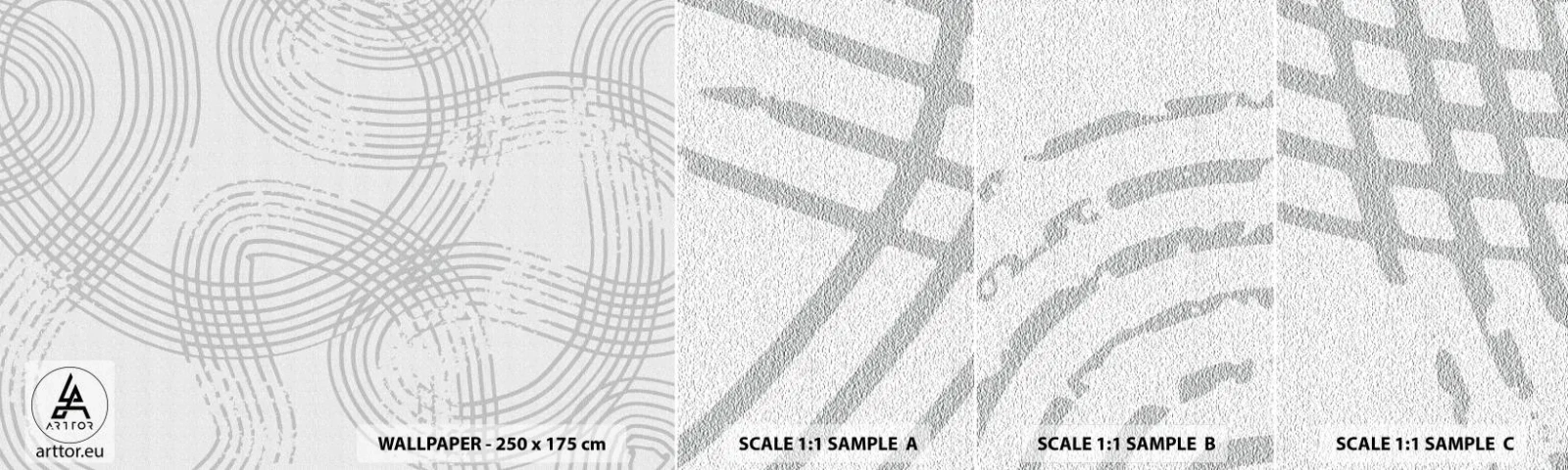 Vzor Fototapety Samolepicí Deluxe Sticker - Snadné východisko neexistuje - Minimalismus, Kus, Jasný - 100x30 cm