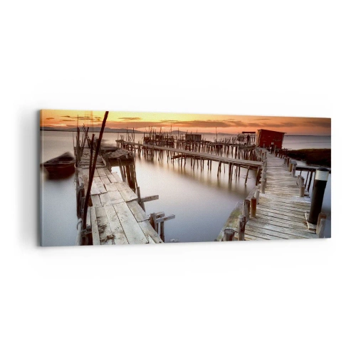 Obraz na plátně - Autentičnost, ne turistická atrapa - 100x40 cm