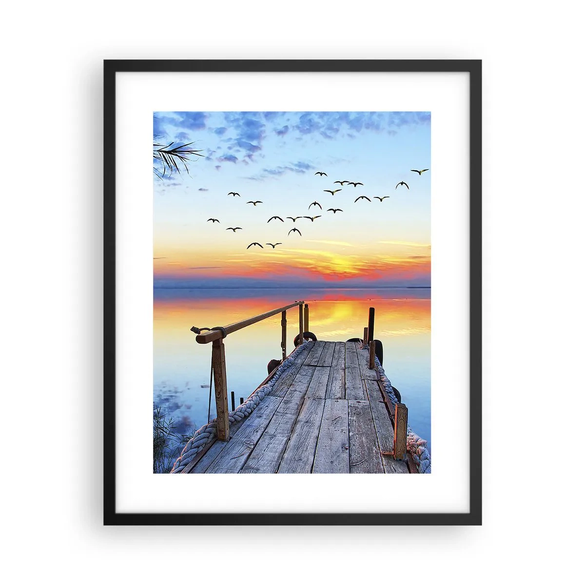 Plakát v černém rámu - Je čas vrátit se… - 40x50 cm