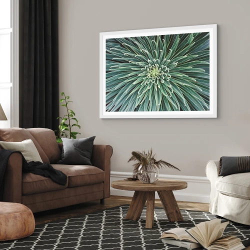 Plakát v bílém rámu - Zrození hvězdy - 91x61 cm