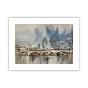 Plakát - Londýn v celé své kráse - 40x30 cm