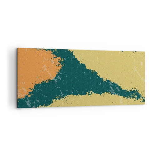 Obraz na plátně - Abstrakce – zpomalený pohyb - 120x50 cm