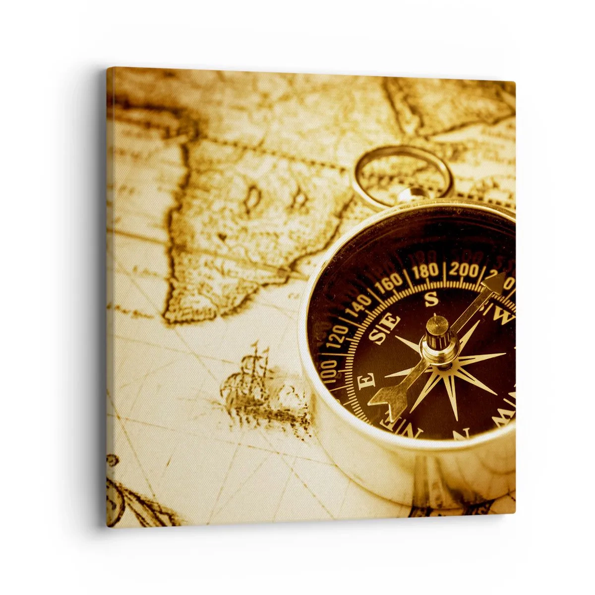 Obraz na plátně - Na východ nebo na západ? - 40x40 cm