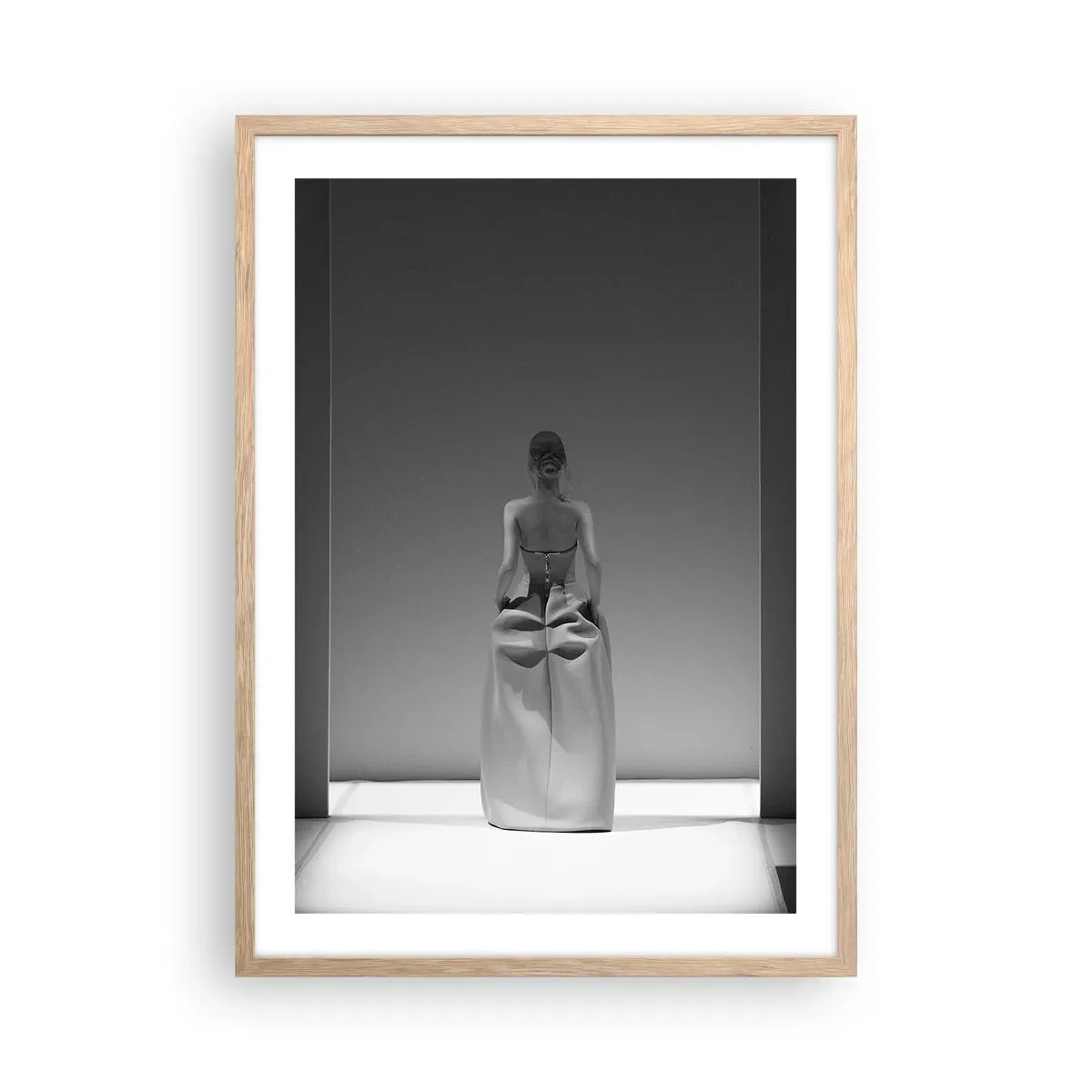 Plakát v rámu světlý dub - Rafinovaná jednoduchost - 50x70 cm