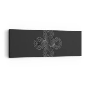 Obraz na plátně - V keltském duchu - 90x30 cm