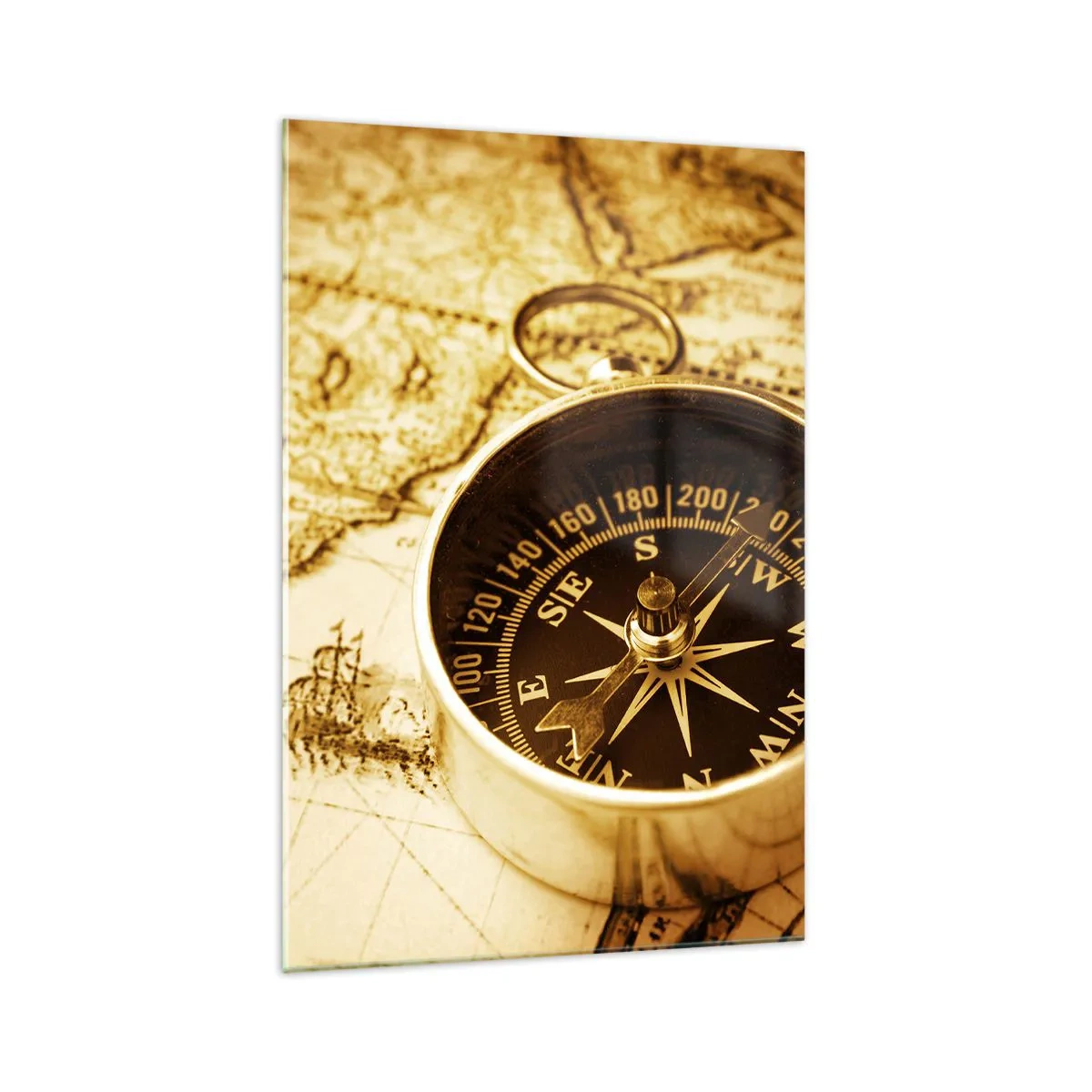 Obraz na skle - Na východ nebo na západ? - 70x100 cm