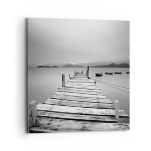 Obraz na plátně - Za horami, za moři - 70x70 cm