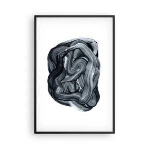 Plakát v černém rámu - Není to tak jednoduché - 61x91 cm