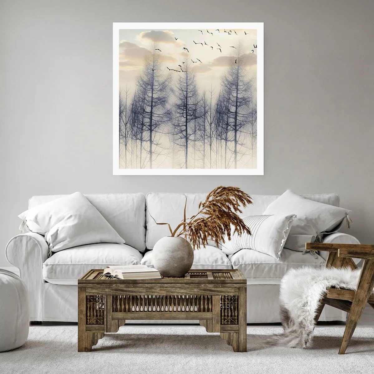 Plakát - Duchové lesa - 60x60 cm