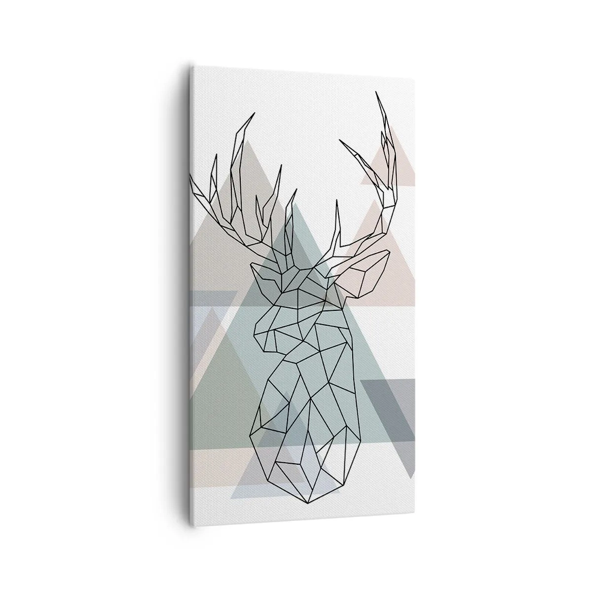 Obraz na plátně - V geometrickém lese - 55x100 cm