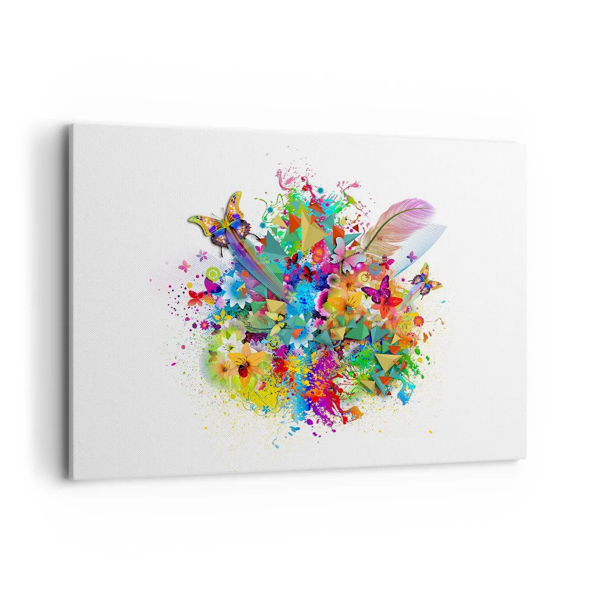 Obraz na plátně - Kytice radosti - 100x70 cm