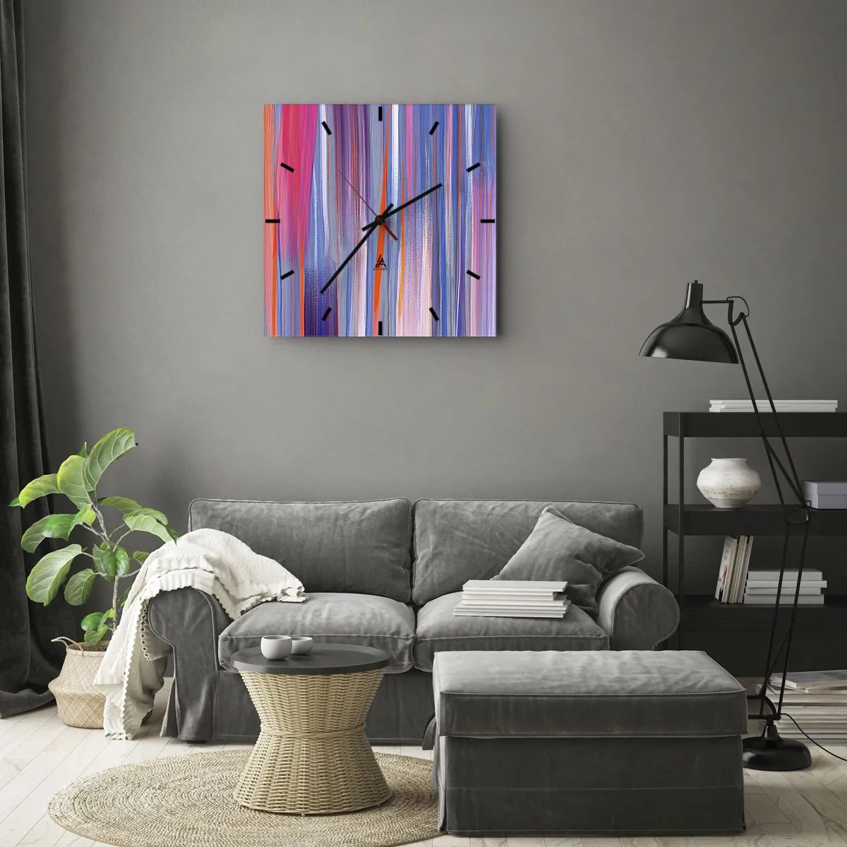 Nástěnné hodiny - Naduhuvstoupení - 40x40 cm