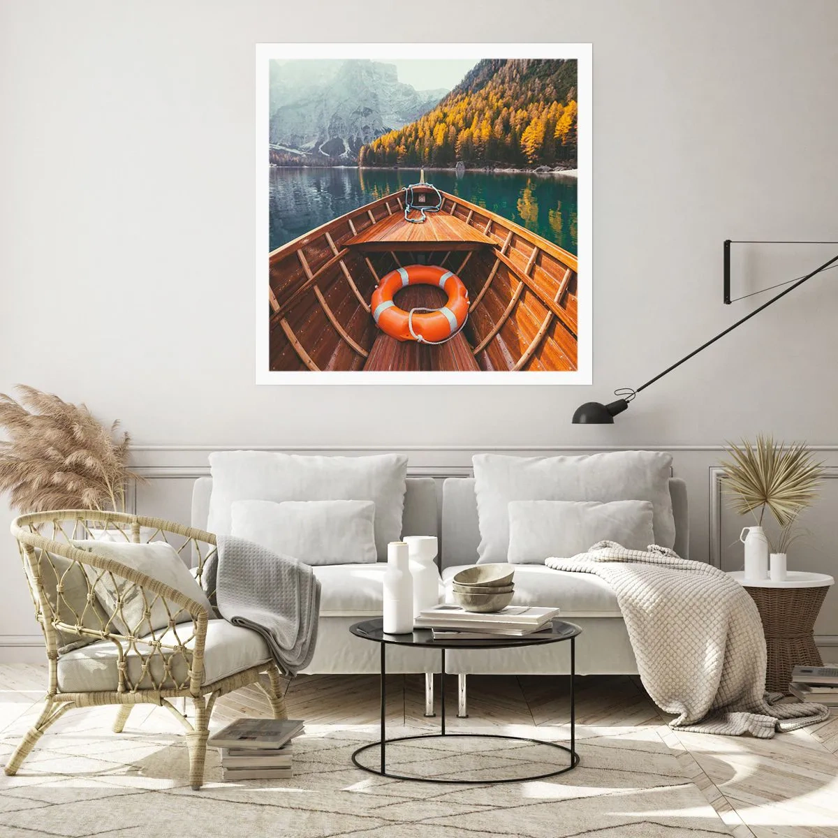 Plakát - Horská túra - 60x60 cm