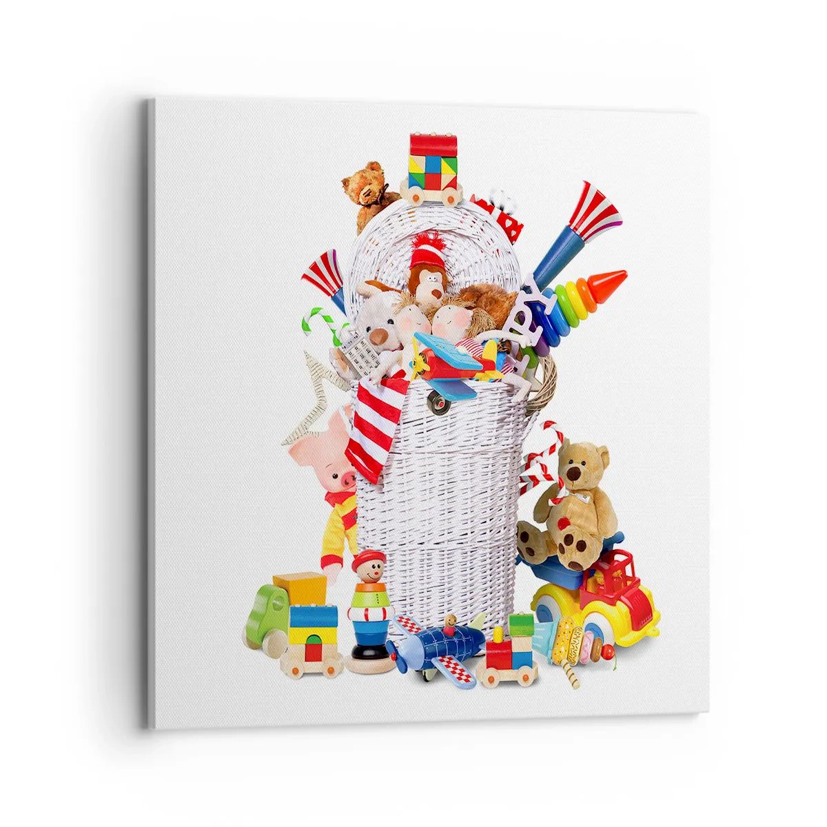 Obraz na plátně - Poklady děťátka - 70x70 cm