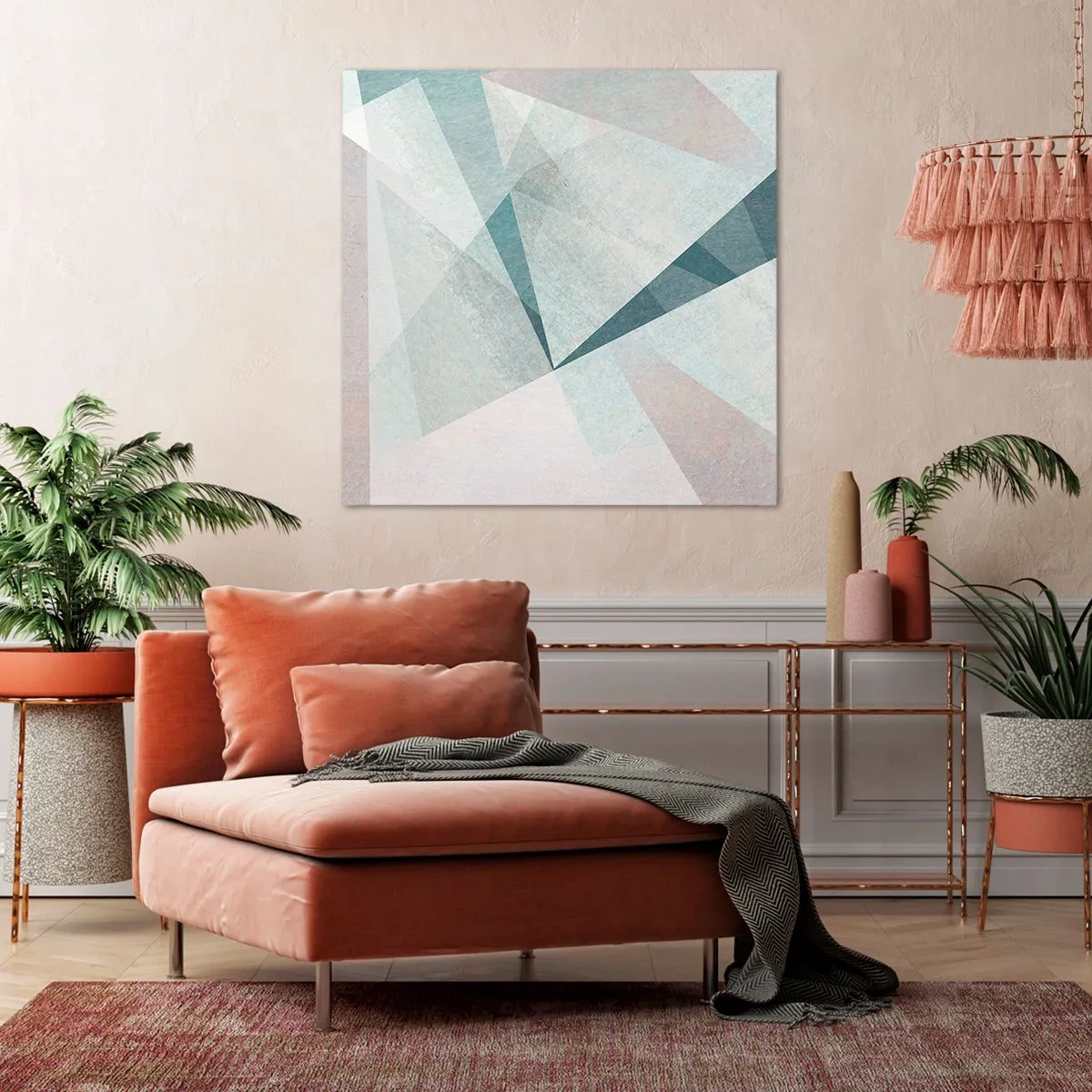 Obraz na plátně - V klidu, ale dynamicky - 40x40 cm