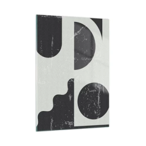 Obraz na skle - Kompozice nad a pod - 50x70 cm