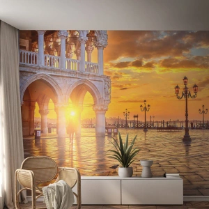 Fototapeta Samolepicí Deluxe Sticker - Kde jsou všichni? - Město, Benátky, Architektura - 100x70 cm