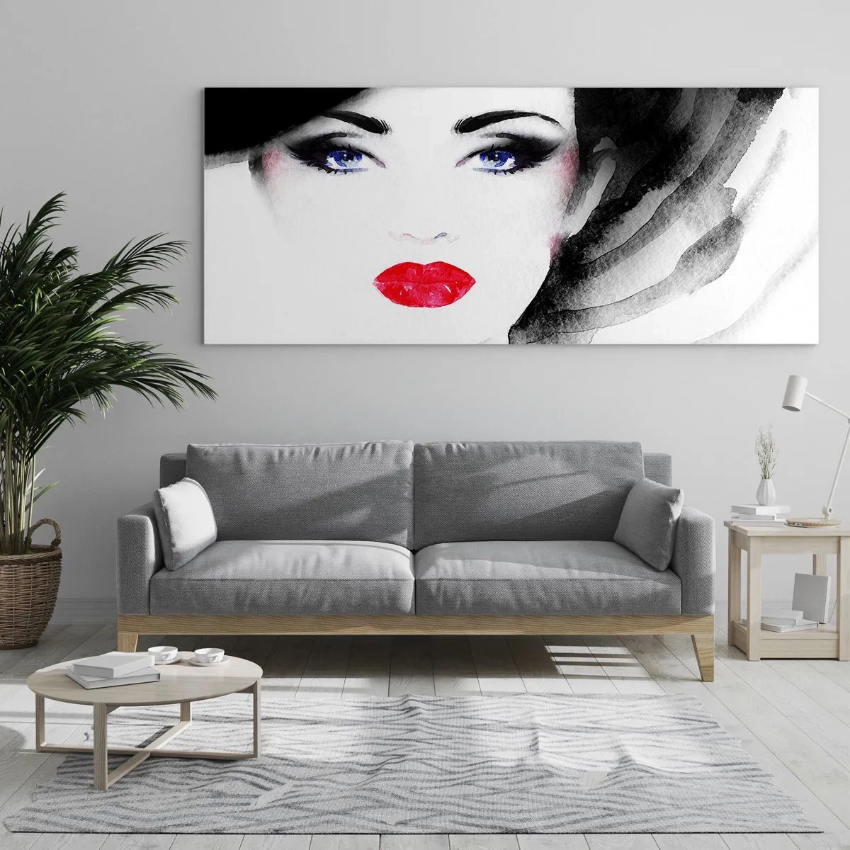 Obraz na skle - Odhání a přivolává - 100x40 cm