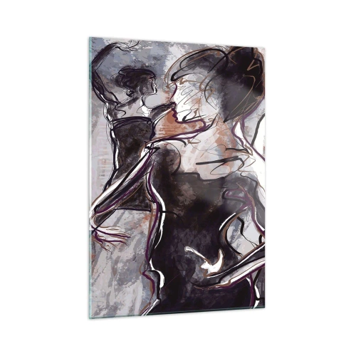 Obraz na skle - Rozplynout se v hudbě - 50x70 cm