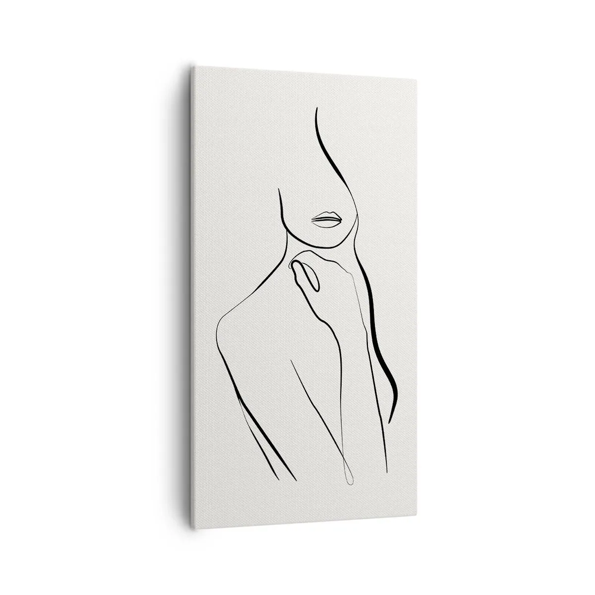 Obraz na plátně - Vlna melancholie - 55x100 cm