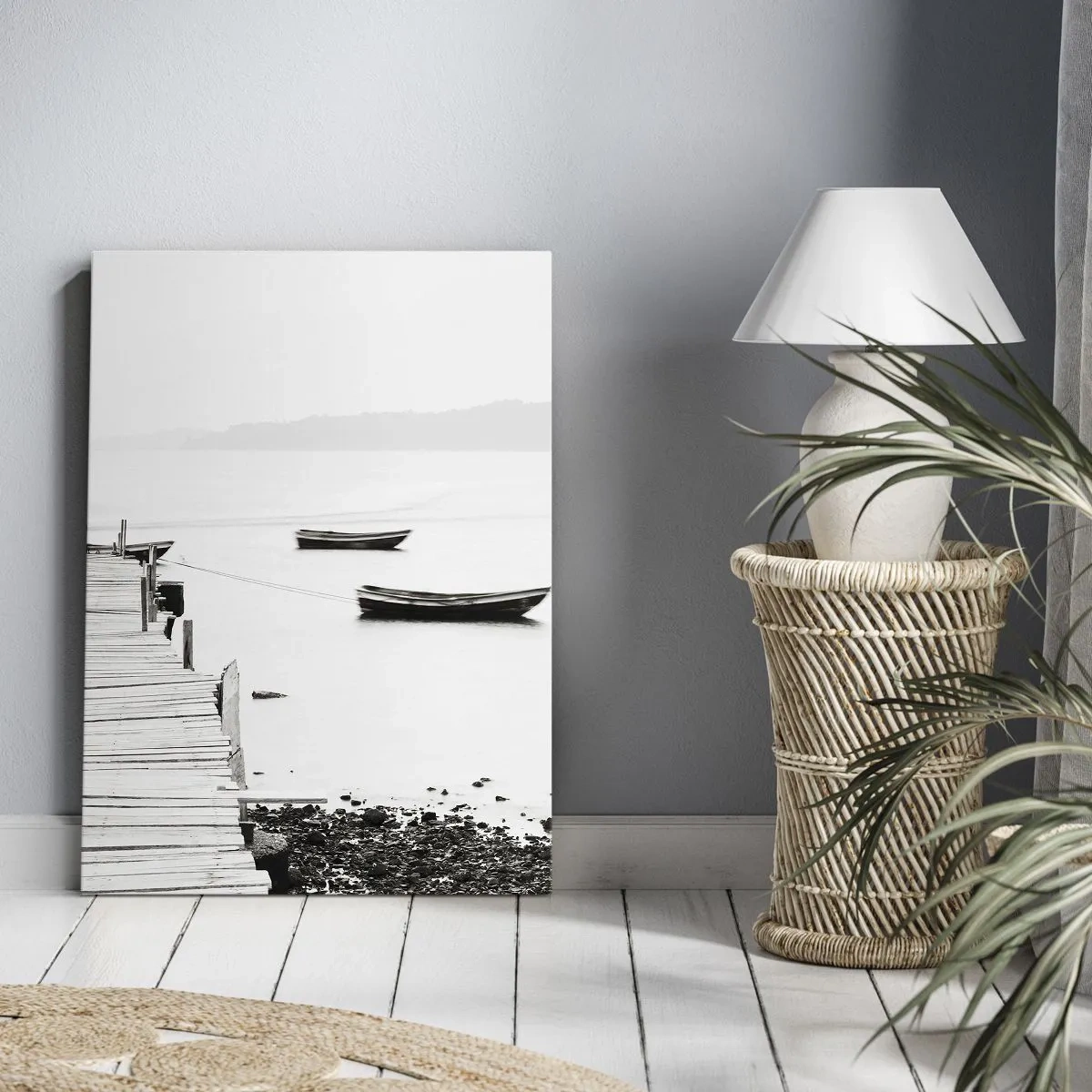 Obraz na plátně - U tiché a čisté vody - 50x70 cm