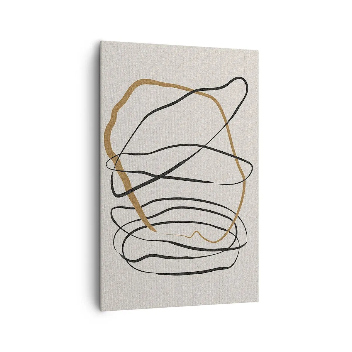 Obraz na plátně - Kompozice – tanec ve smyčce - 80x120 cm