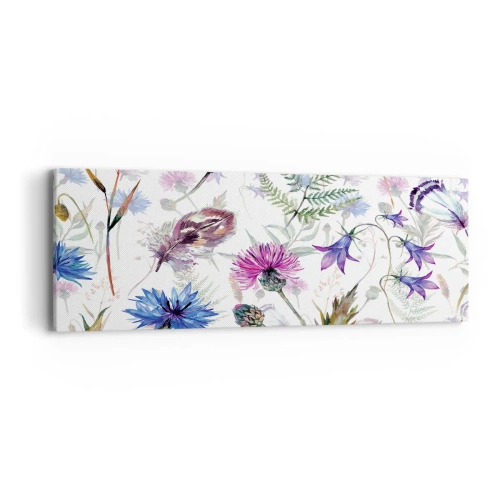 Obraz na plátně - Polský herbář - 90x30 cm