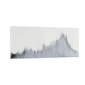 Obraz na skle - Tajemný záznam - 100x40 cm
