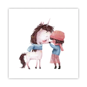 Plakát - Zimní příběh - 50x50 cm