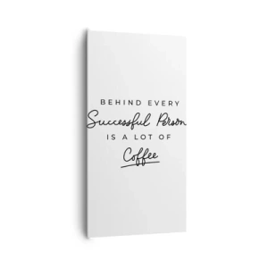 Obraz na plátně - Tajemství úspěchu - 65x120 cm