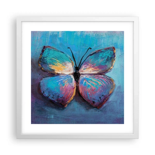 Plakát v bílém rámu - V celé své kráse - 40x40 cm