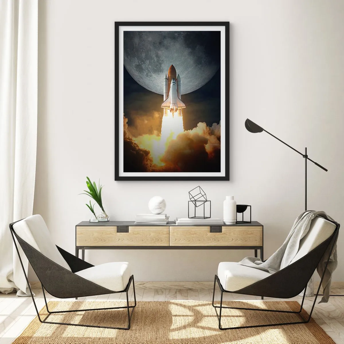 Plakát v černém rámu - Začátek nadpřirozeného dobrodružství - 61x91 cm