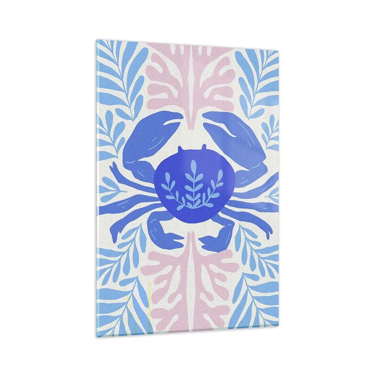 Obraz na skle - Jako mořský květ - 80x120 cm