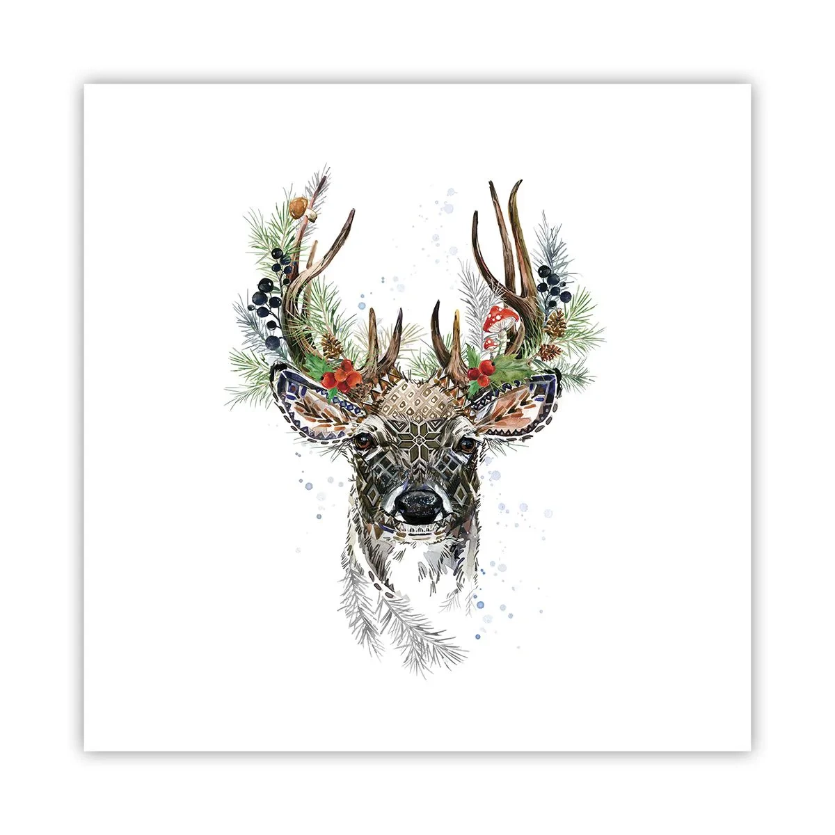 Plakát - Ve slavnostním rouchu - 40x40 cm