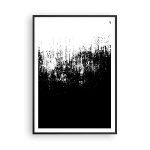 Plakát v černém rámu - Vítězem se stává… - 70x100 cm