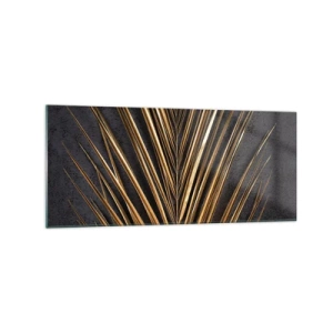 Obraz na skle - Zlato tropů - 120x50 cm
