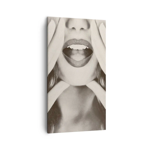 Obraz na plátně - Už jdu! - 45x80 cm