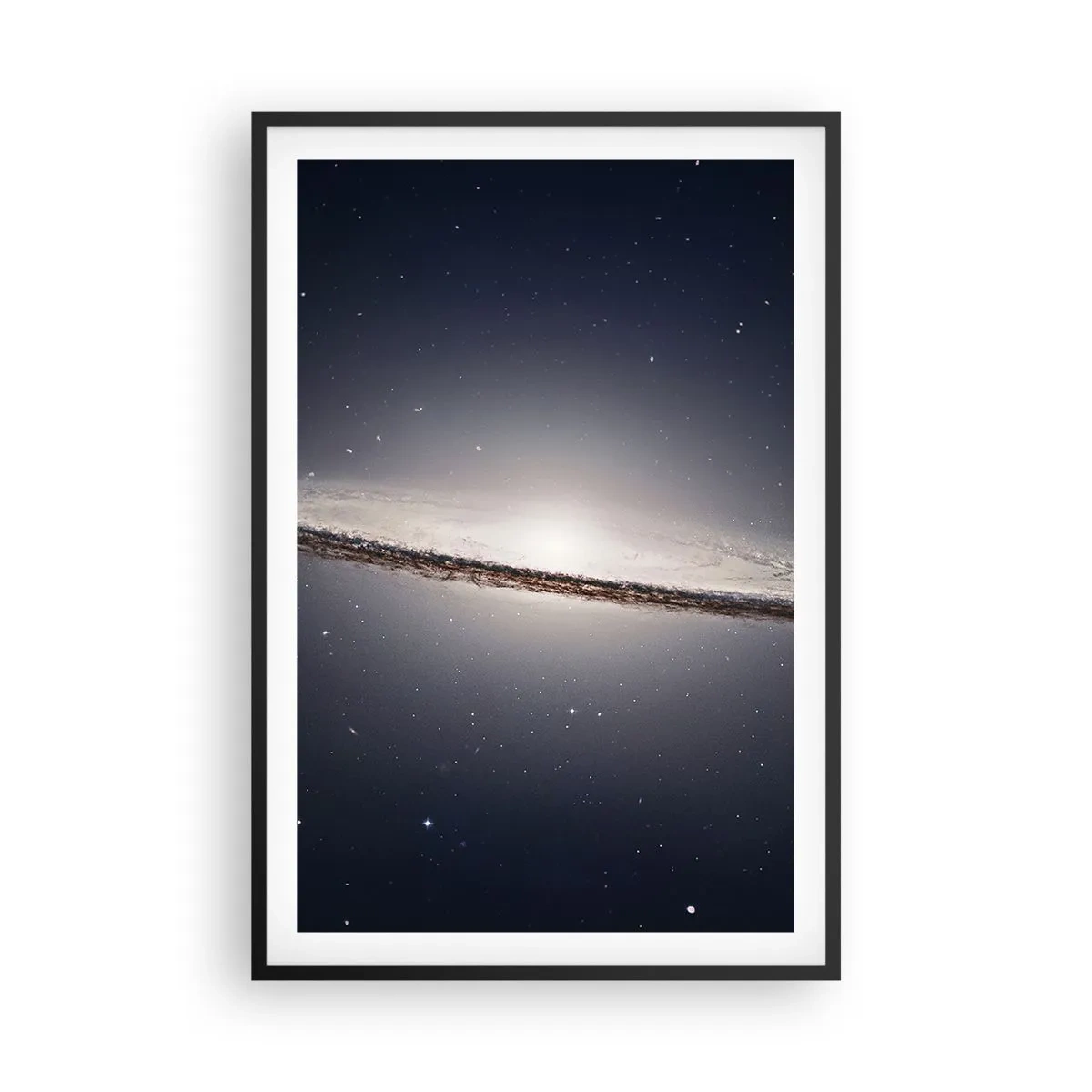 Plakát v černém rámu - Kdysi dávno, v jedné vzdálené galaxii… - 61x91 cm