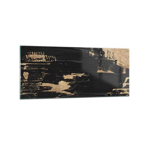 Obraz na skle - Stopa doteku - 120x50 cm