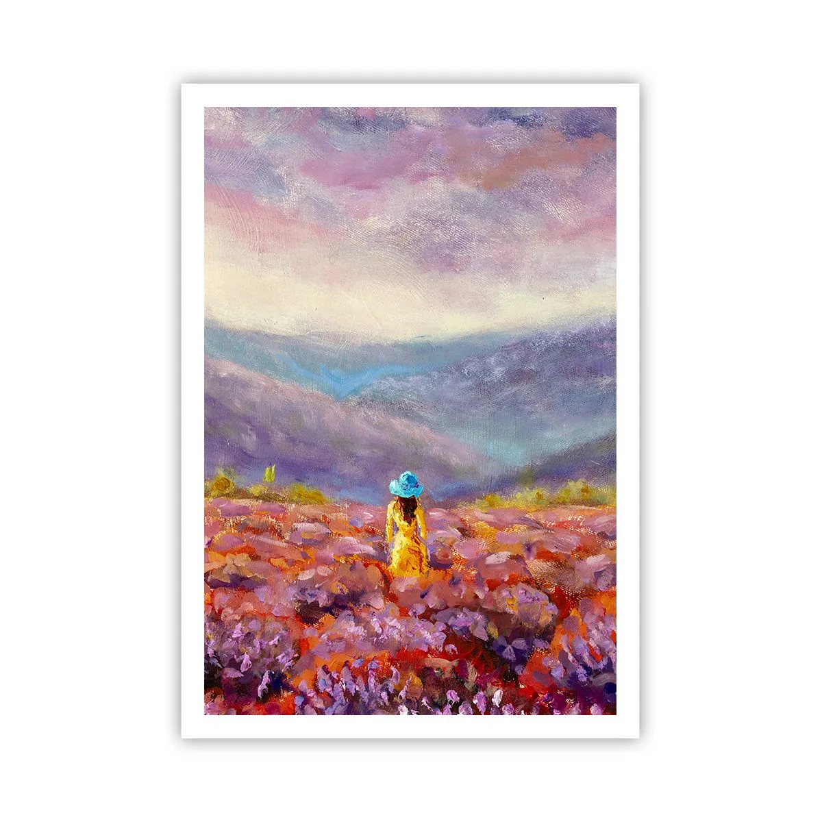 Plakát - V levandulovém světě - 70x100 cm