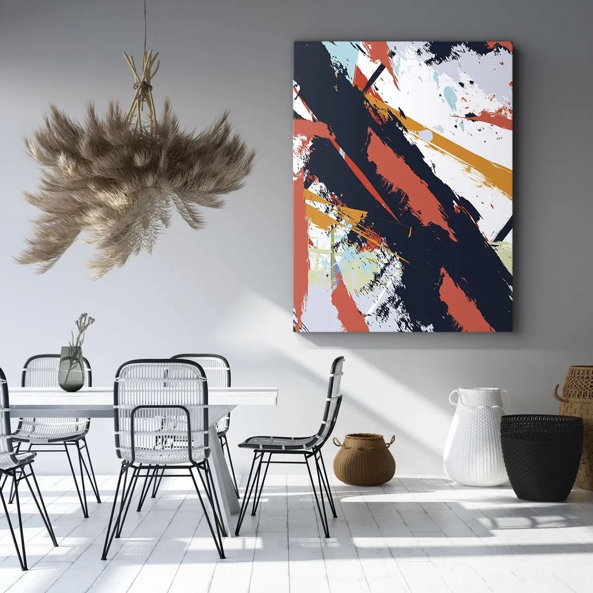 Obraz na plátně - Dynamická kompozice - 50x70 cm