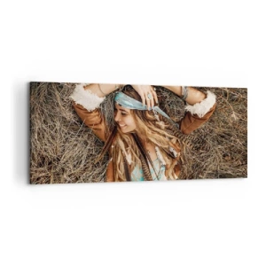 Obraz na plátně - Na cestě do léta lásky - 120x50 cm