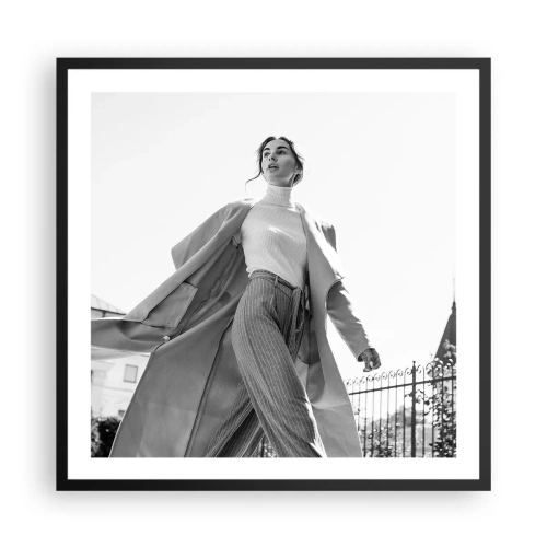 Plakát v černém rámu - Jdeš se mnou? - 60x60 cm