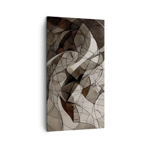 Obraz na plátně - Oběh barev Země - 45x80 cm
