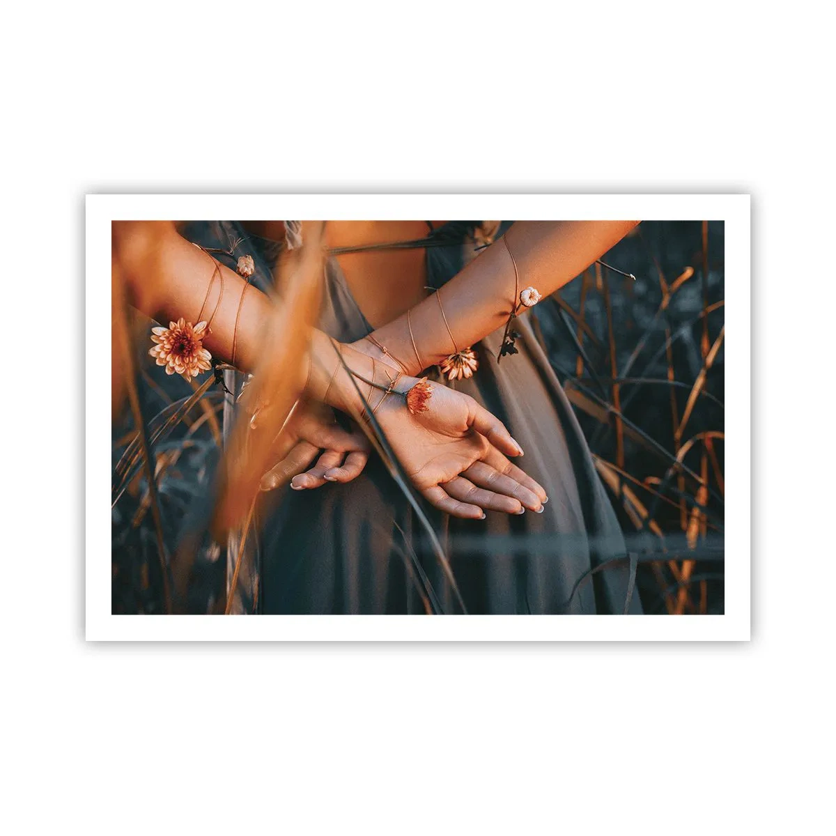 Plakát - Propojená s přírodou - 91x61 cm