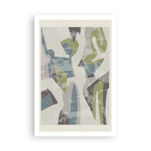 Plakát - Kompozice za sklem - 61x91 cm