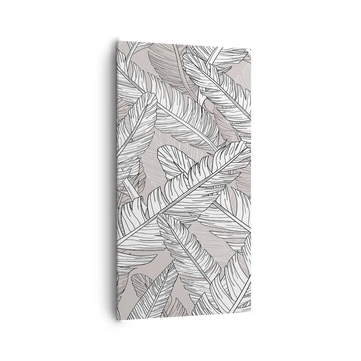 Obraz na plátně - Víření peří - 65x120 cm