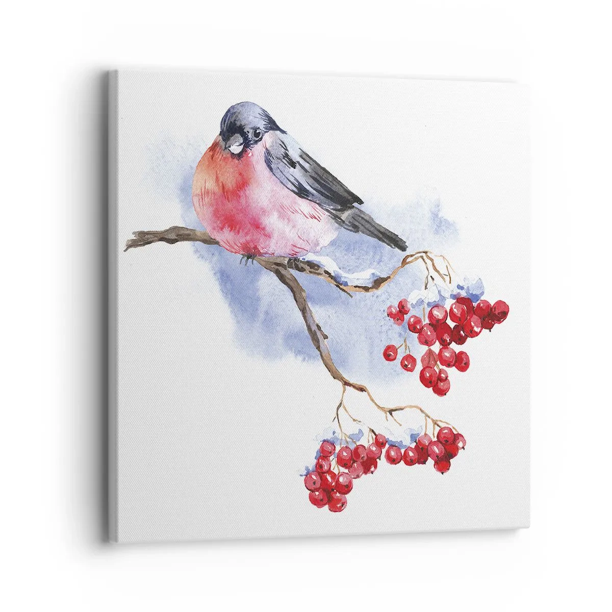 Obraz na plátně - Barevná zima - 30x30 cm